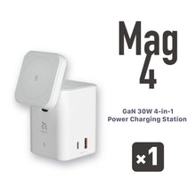 Load image into Gallery viewer, Mag 4 GaN 30W 4-in-1 Power Charging Station