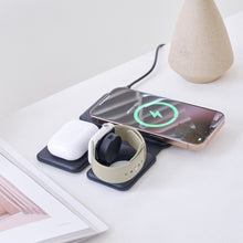 Load image into Gallery viewer, M301 Qi2 3-in-1 Wireless Charging Station with Stand