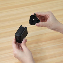 Load image into Gallery viewer, P67 GaN 67W 3-Port Fast Charging Wall Charger + iLinio C100 USB-C to USB-C 100W Magnetic Charging Cable (2-Pack)