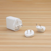 Load image into Gallery viewer, P67 GaN 67W 3-Port Fast Charging Wall Charger + iLinio C100 USB-C to USB-C 100W Magnetic Charging Cable (2-Pack)