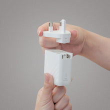 Load image into Gallery viewer, P67 GaN 67W 3-Port Fast Charging Wall Charger + iLinio C100 USB-C to USB-C 100W Magnetic Charging Cable (2-Pack)