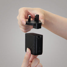 Load image into Gallery viewer, P67 GaN 67W 3-Port Fast Charging Wall Charger + iLinio C100 USB-C to USB-C 100W Magnetic Charging Cable (2-Pack)