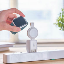 Load image into Gallery viewer, OMNIA A1+ Apple Watch Magnetic Wireless Fast Charger + OMNIA T3 Universal Travel Adapter