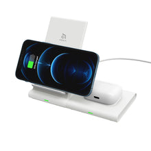 Load image into Gallery viewer, OMNIA Q2x 2-in-1 Wireless Charging Station