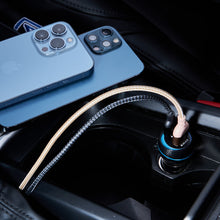Load image into Gallery viewer, OMNIA C1+ 45W PD/QC Fast charging Car Charger + PeAk II C120B USB-C to Lightning Cable (1.2M)