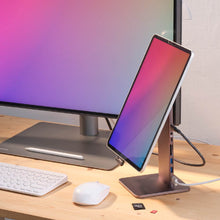 Load image into Gallery viewer, Mag M Pro Magnetic 8-in-1 iPad Stand Hub + PeAk II Ultra HD 4K 60Hz HDMI Cable (2M)