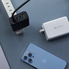 Load image into Gallery viewer, OMNIA Pro 130 - 130W 4-Port Power Charger + PeAk II C200B USB-C to Lightning Cable (2M)