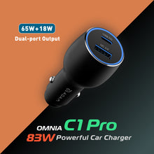Load image into Gallery viewer, OMNIA C1 Pro - 83W Powerful Car Charger