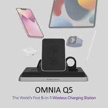Load image into Gallery viewer, OMNIA Q5 5-in-1 Wireless Charging Station