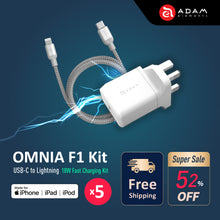Load image into Gallery viewer, F1 Kit - Apple MFi-certified Fast Charging Kit (5pcs)