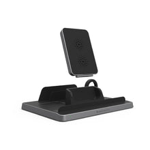 Load image into Gallery viewer, OMNIA Q5 5-in-1 Wireless Charging Station + OMNIA F6 65W Super Charging Kit-UK Plug