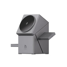 Load image into Gallery viewer, Mag Qube Qi2 3-in-1 Intelligent Charging Station

