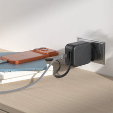 Load image into Gallery viewer, L65 UK GaN 65W Wall Charger with Built-In USB-C Cable
