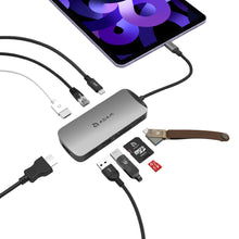 Load image into Gallery viewer, HDMI 8K Cable HDMI 2.1 Ultra HD 8K60Hz Cable+CASA Hub X DP - USB-C 8K 10-in-1 Hub
