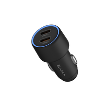 Load image into Gallery viewer, C40	40W Fast Dual USB-C Car Charger + CQ1 Qi2 Magnetic Charging Car Mount
