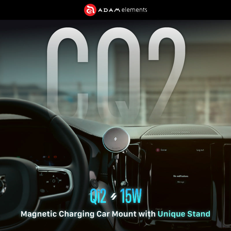 CQ2 Qi2 Magnetic Charging Car Mount