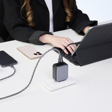 Load image into Gallery viewer, L35 UK GaN 35W Wall Charger with Built-In USB-C Cable + PeAk MS401 4-in-1 60W Magnetic Charging Cable
