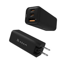 Load image into Gallery viewer, OMNIA X6i PD / QC 66W Compact Wall Charger + CASA S120  USB-C to USB-C 60W Braided Charging Cable (120CM)
