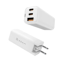 Load image into Gallery viewer, OMNIA X6i PD / QC 66W Compact Wall Charger + CASA S120  USB-C to USB-C 60W Braided Charging Cable (120CM)
