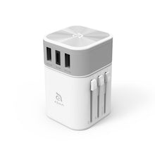 Load image into Gallery viewer, EVE II  Bluetooth Transmitter &amp; Receiver + OMNIA T3 Universal Travel Adapter
