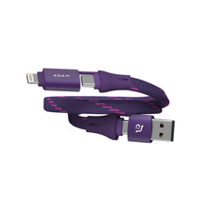 Load image into Gallery viewer, PeAk MF401 4-in-1 60W Magnetic Flat Charging Cable
