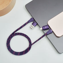 Load image into Gallery viewer, PeAk MF401 4-in-1 60W Magnetic Flat Charging Cable
