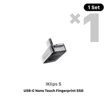 Load image into Gallery viewer, iKlips S USB-C Nano Touch Fingerprint SSD
