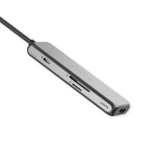 Load image into Gallery viewer, CASA Hub A07 USB-C Gen2 SuperSpeed 7-in-1 Hub + PeAk III 120B - Apple MFi-Certified USB-A to Lightning Cable (1.2M)
