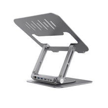 Load image into Gallery viewer, CASA Hub Stand Pro USB-C 6-in-1 Laptop Stand Hub + CASA C100+ - USB-C to USB-C 100W Cable (1M)
