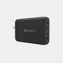 Load image into Gallery viewer, OMNIA Pro 130 - 130W 4-Port Power Charger + PeAk II C200B USB-C to Lightning Cable (2M)
