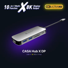 Load image into Gallery viewer, CASA Hub X DP - USB-C 8K 10-in-1 Hub
