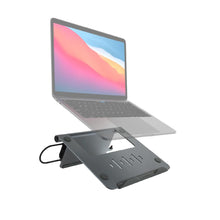 Load image into Gallery viewer, CASA Hub Stand USB-C 5-in-1 Laptop Stand Hub + Ultra HD 4K 60Hz HDMI Cable
