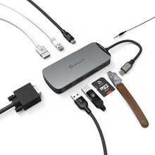 Load image into Gallery viewer, CASA HUB X USB-C 3.1 10-in-1 Port Hub + OMNIA Pro 100W Super Charging Kit
